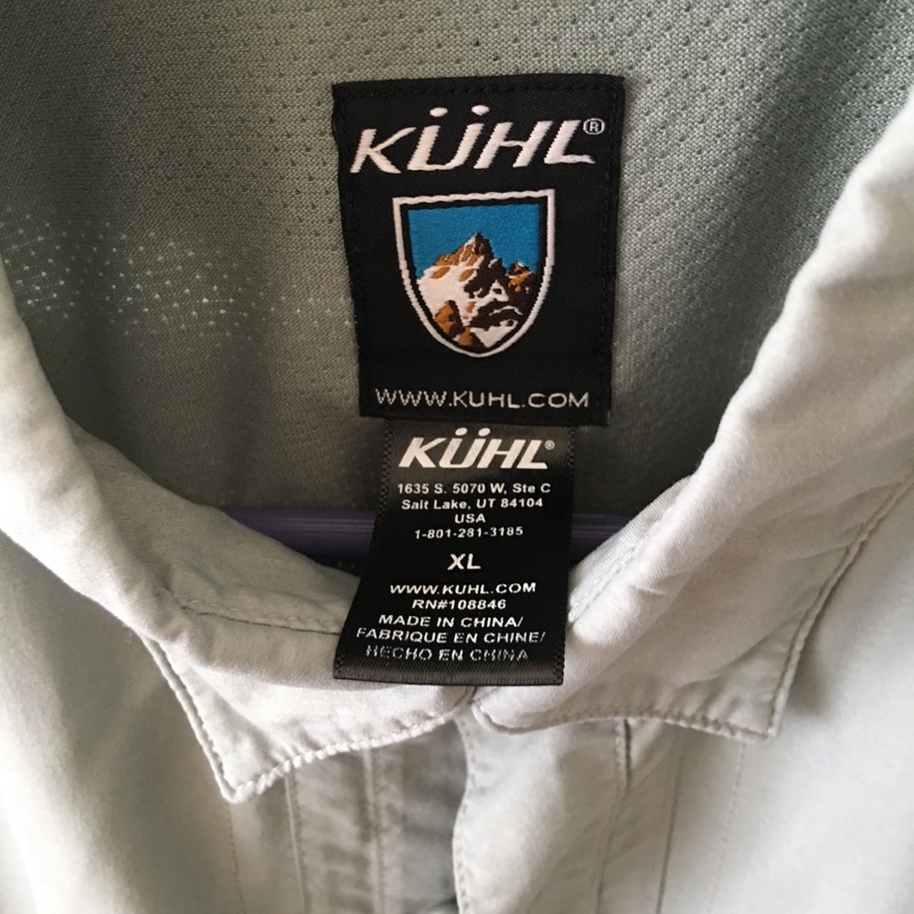 Men’s XL Kühl Button Down Shirt